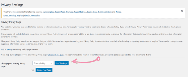 Privacy Policy WP Example (2)